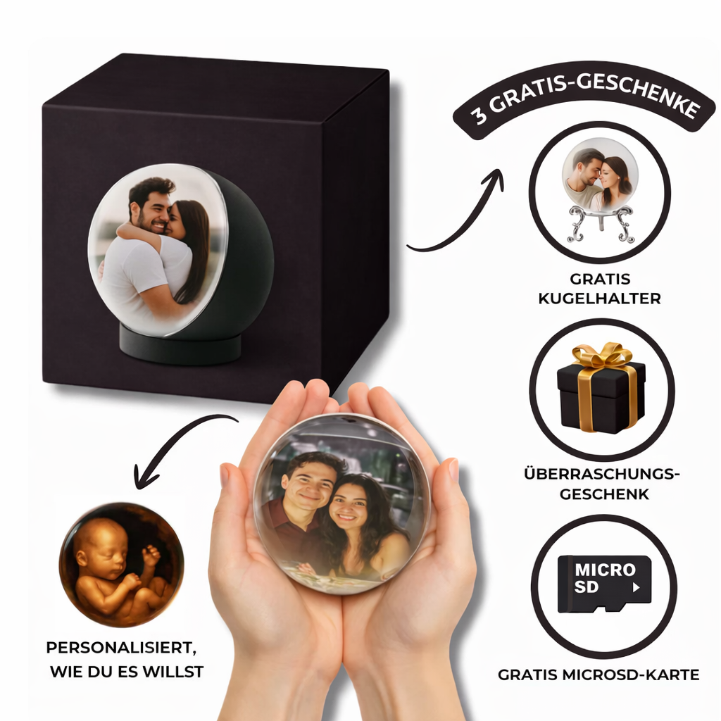 Our Moment – Personalisierte Erinnerungskugel